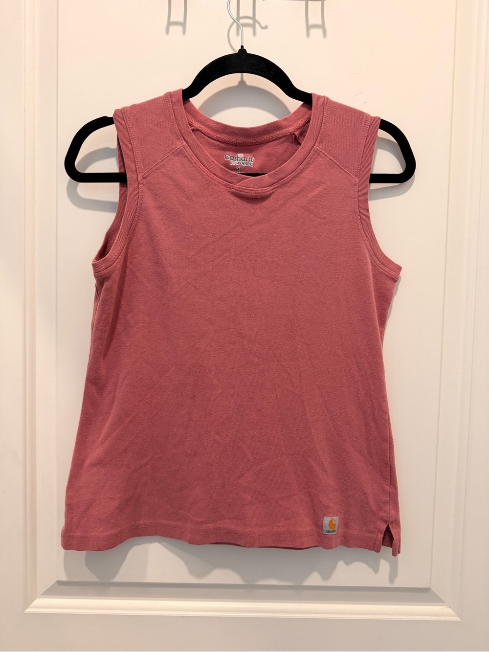 Carhartt for Women Pink Cotton Ribbed Tank Top Size
S